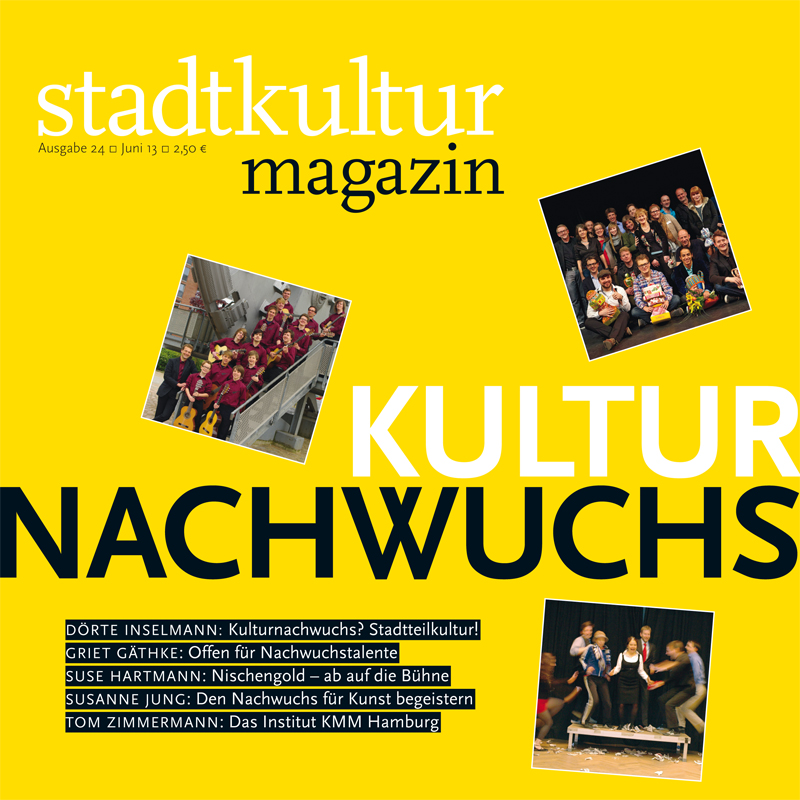 stadtkultur magazin Nr. 24: Kulturnachwuchs