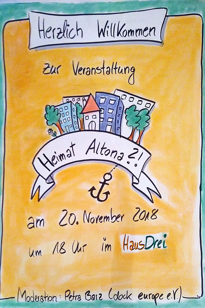 Projekt "Interkultureller Dialog – Heimat Altona?!", Foto: Petra Barz, dock europe e.V.